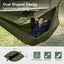 Hamaca camping con mosquitero sombrilla cuerda cresta