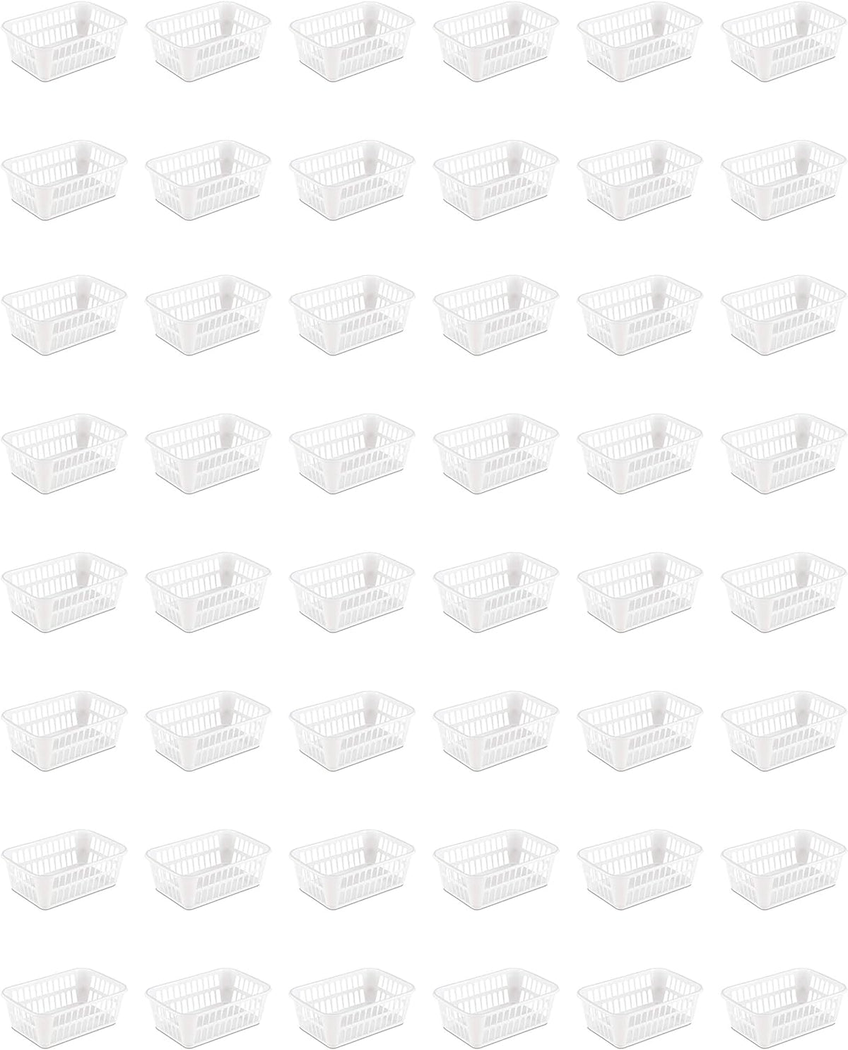 Cesta plástico para organizar cocina baño paquete 48