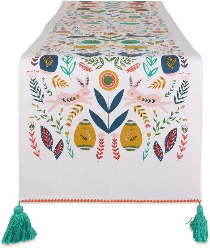 Textiles cocina Pascua Folk Garden