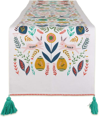 Textiles cocina Pascua Folk Garden