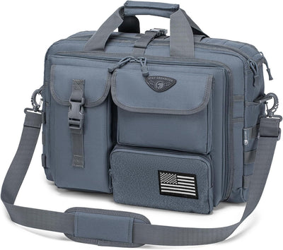 Bolsa mensajero táctica para hombre maletín laptop
