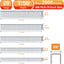 20 Grapas Galvanizadas T/50 Paquete 5 Tamaños Surtidos 1/4-9/16pulg