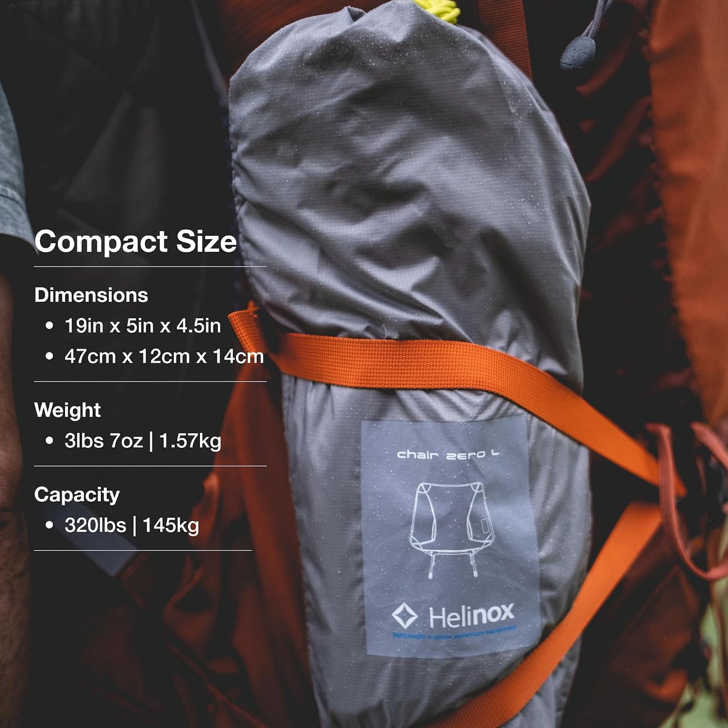 Silla camping compacta ultraligera