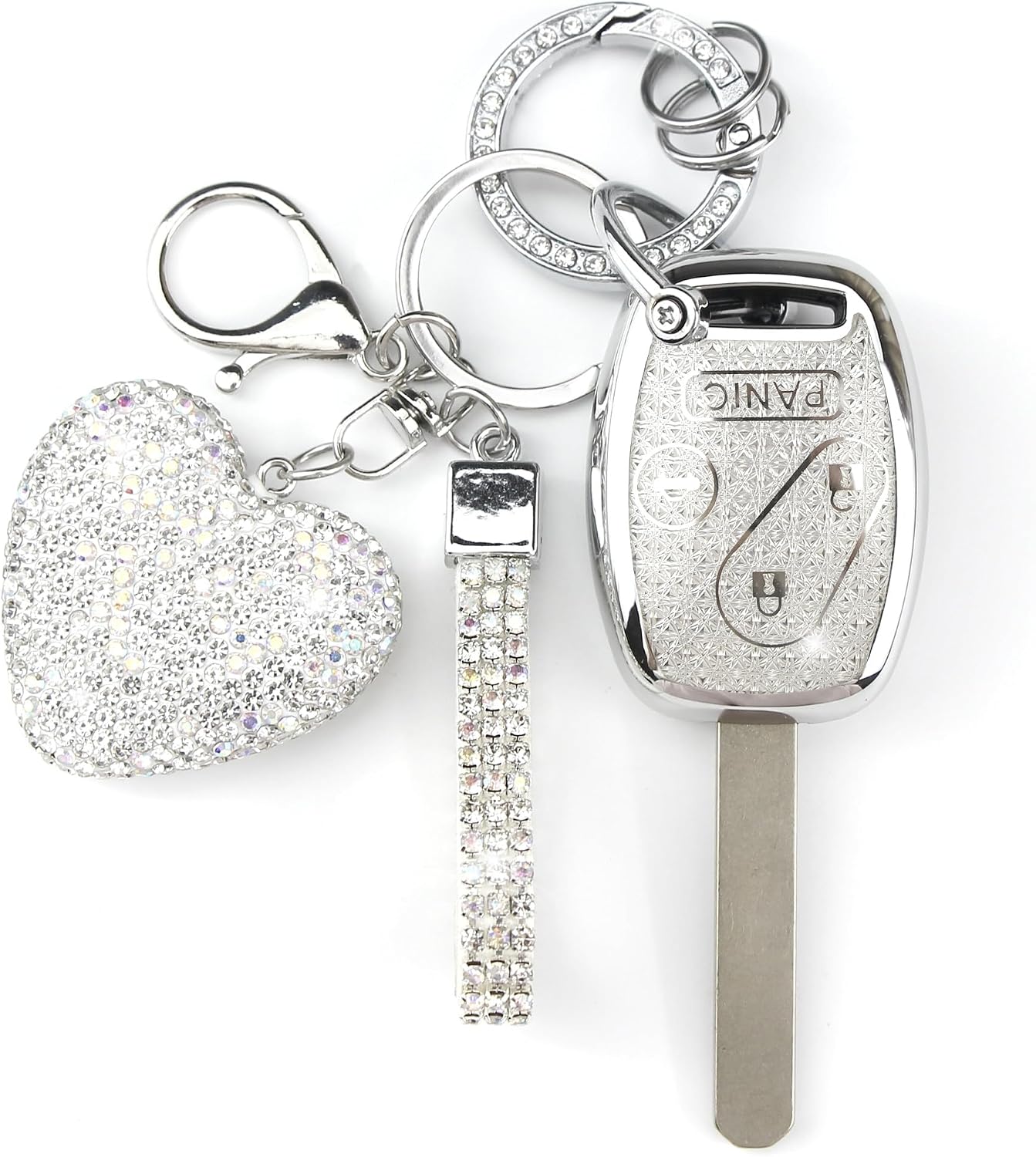 Funda llavero diamante compat Honda Accord 03-15