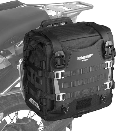 Bolsa sillín motocicleta impermeable 35L sistema MOLLE