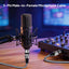 Cable XLR micrófono 6.6pies 3pines blindado estudio grabación