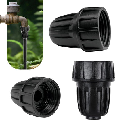 6 Adaptadores tubería riego 1/2 a 3/4"