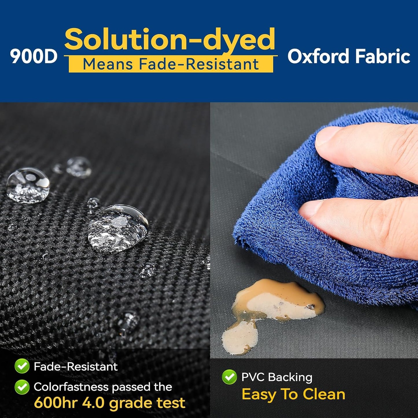 Fundas neumáticos 900D anti-UV resistentes rasgaduras RV