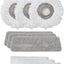 Juego 3 almohadillas microfibra redondas planas para SPRAY-360