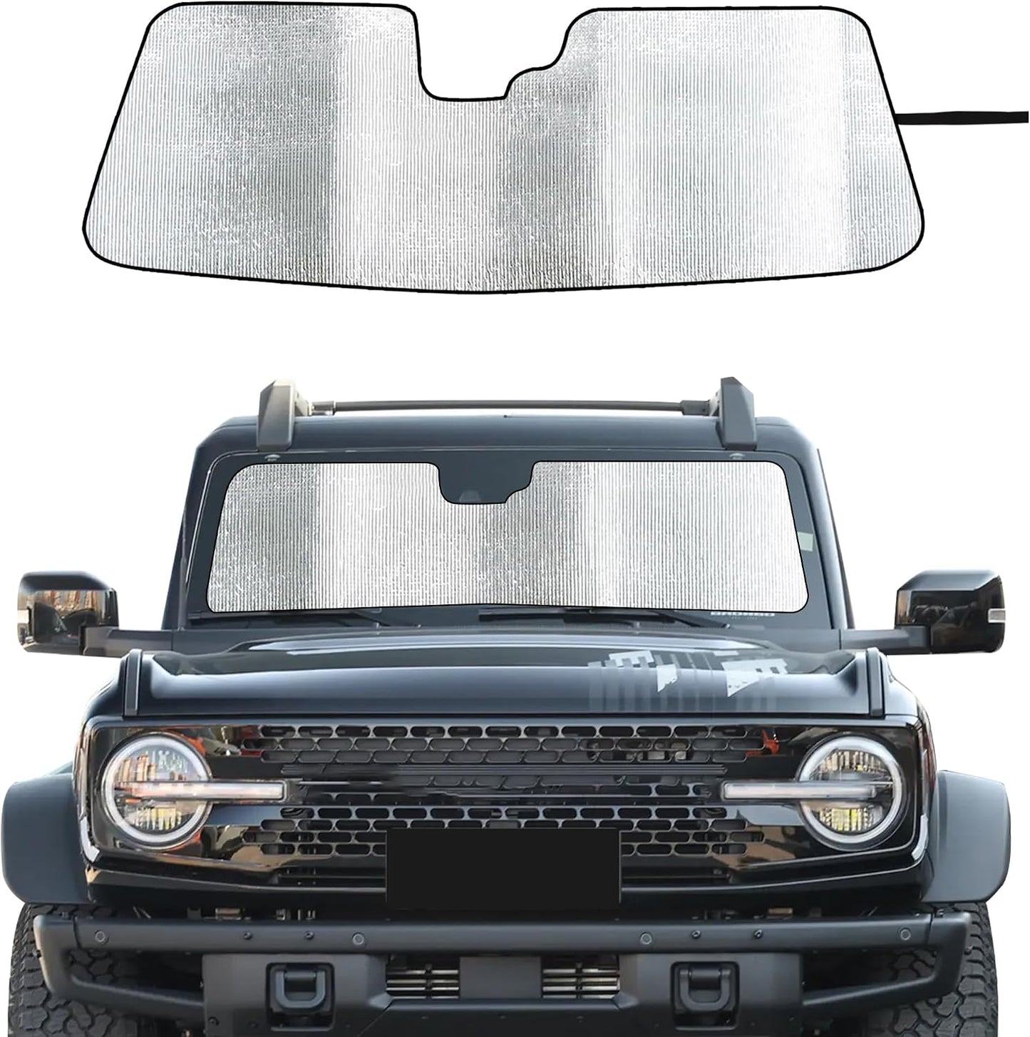 Parasol parabrisas Ford Bronco 4 puertas cubierta protectora