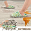 Pantuflas microfibra suave lavable para hogar y limpieza