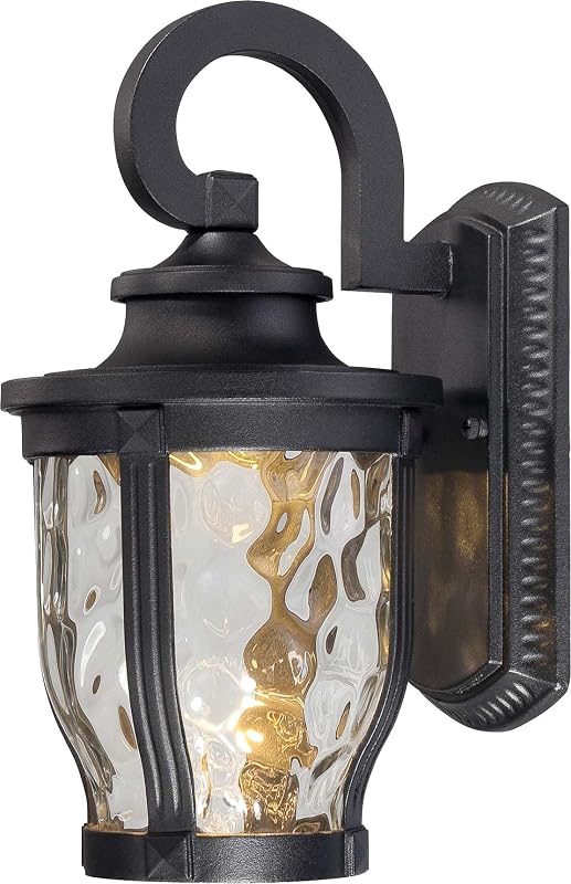 Soporte pared luz LED Merrimack Collection negro