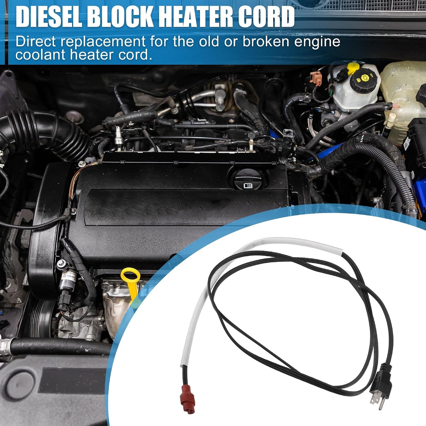 Cable calentador motor Chevy Silverado GMC Sierra
