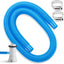 Manguera repuesto bomba piscina 1.25x59" 4 abrazaderas