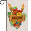 Bandera jardín tiki bar 12.5x18pulg letrero bienvenida luau