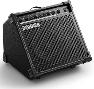 Amplificador batería 35W 2x8 DA-35 ecualizador 3 bandas DI