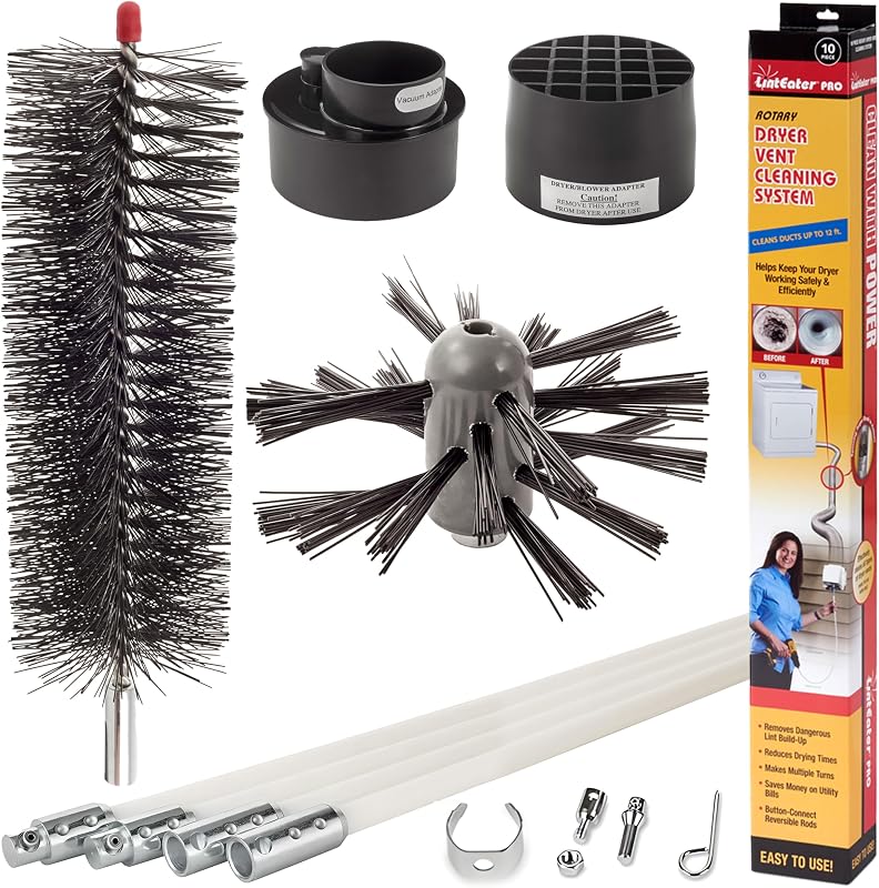 Kit limpieza ventilación secadora 12pies elimina pelusa