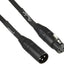 Cable micrófono XLR profesional 15ft negro