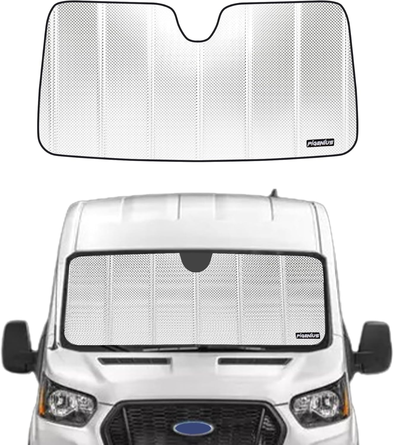 Parasol parabrisas Ford Transit 15-25 con aluminio