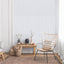 Papel tapiz blanco autoadhesivo impermeable 17.3x118pulg