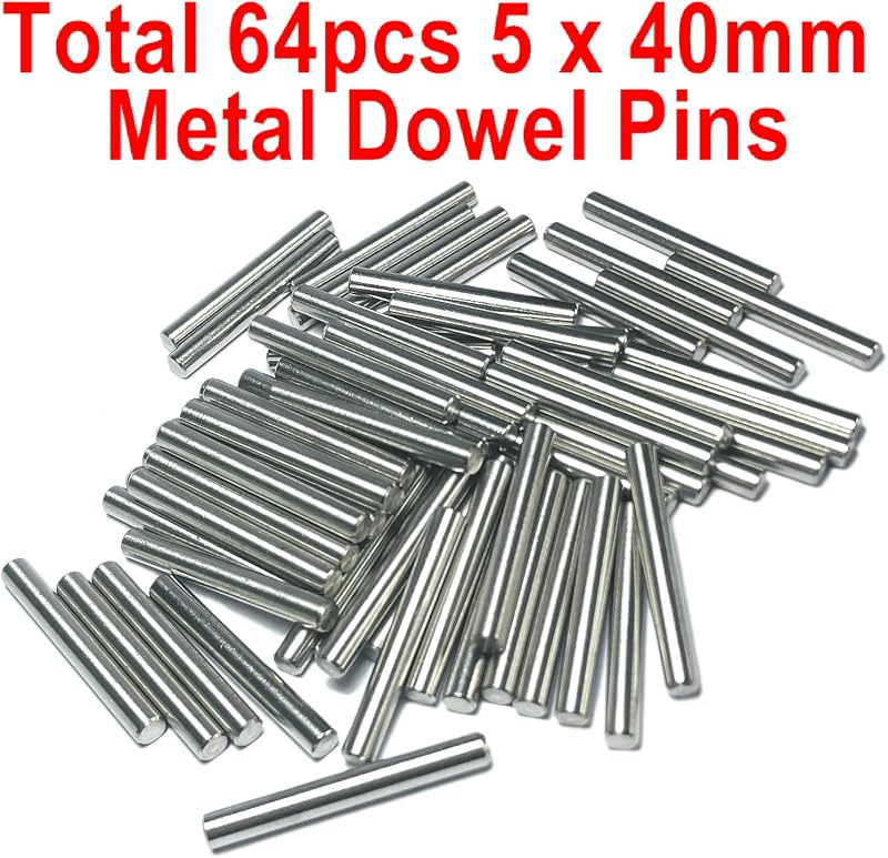 64 Pzas Pasadores M5 Acero Inox 5x40mm