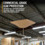 Kit lona impermeable 10x10pies sistema drenaje