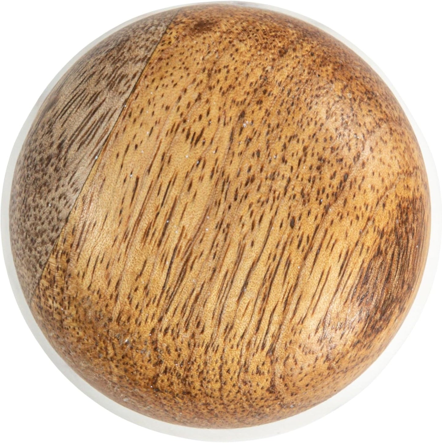 Olla Pellizco Mármol Madera Tapa Blanco Natural