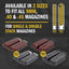 Funda cuero doble soporte revistas 9mm 40 45