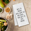 Toalla cocina regalo amistad texto inglés para mujer