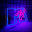 Letrero Neón Musical Regulable para Pared Dormitorio Estudio
