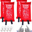 Manta ignífuga emergencia hogar cocina 40x40pulg