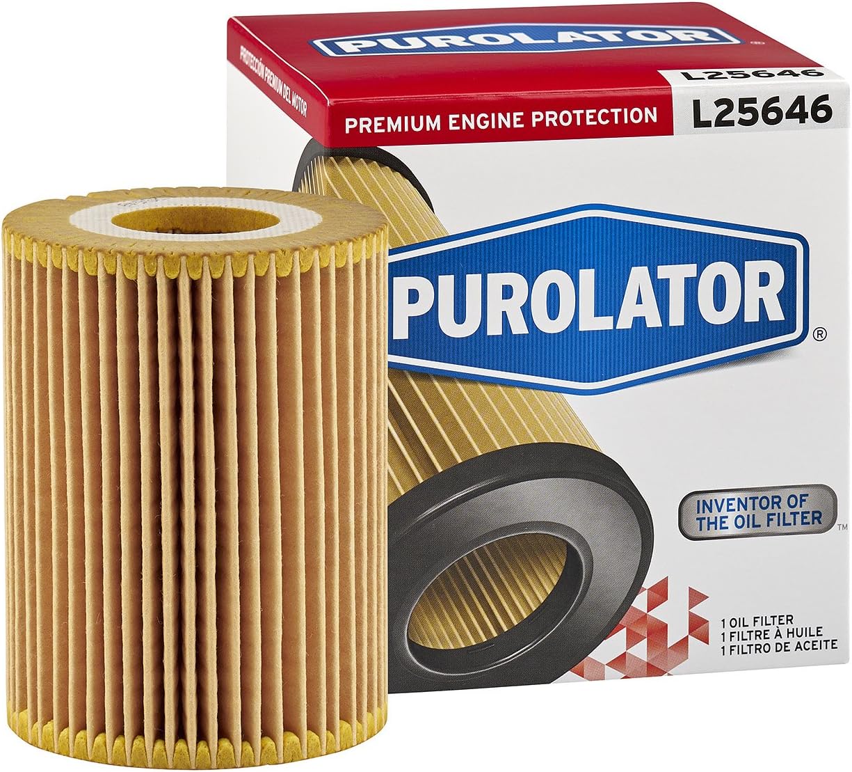 Filtro aceite cartucho protección motor