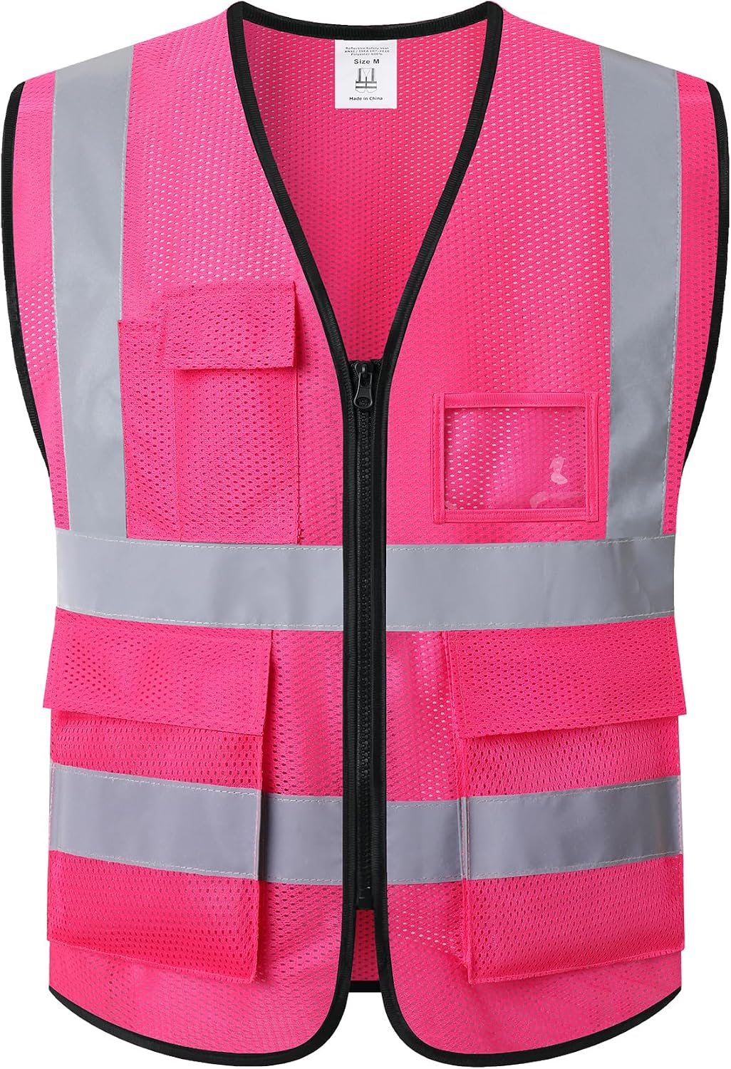 Chaleco seguridad reflectante ANSI/ISEA hombre mujer