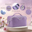 Bolsa maquillaje viaje mujer set 3 pzas con compartimentos