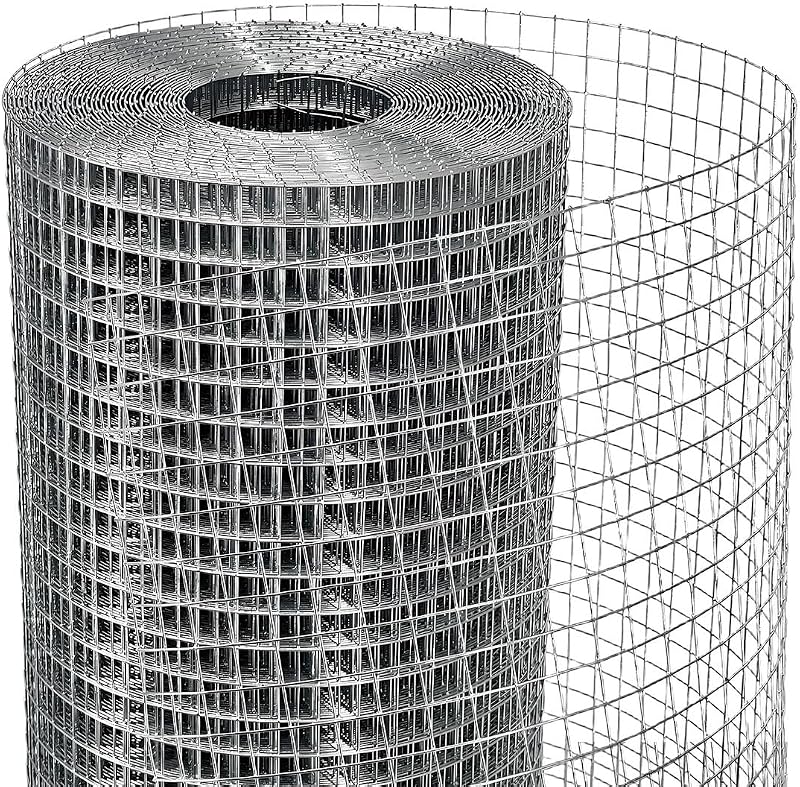 Rollo malla alambre 1/2pulg 48.3x30.5m galvanizada