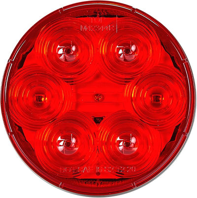 Luz parada trasera giro redonda 4" ajuste seco
