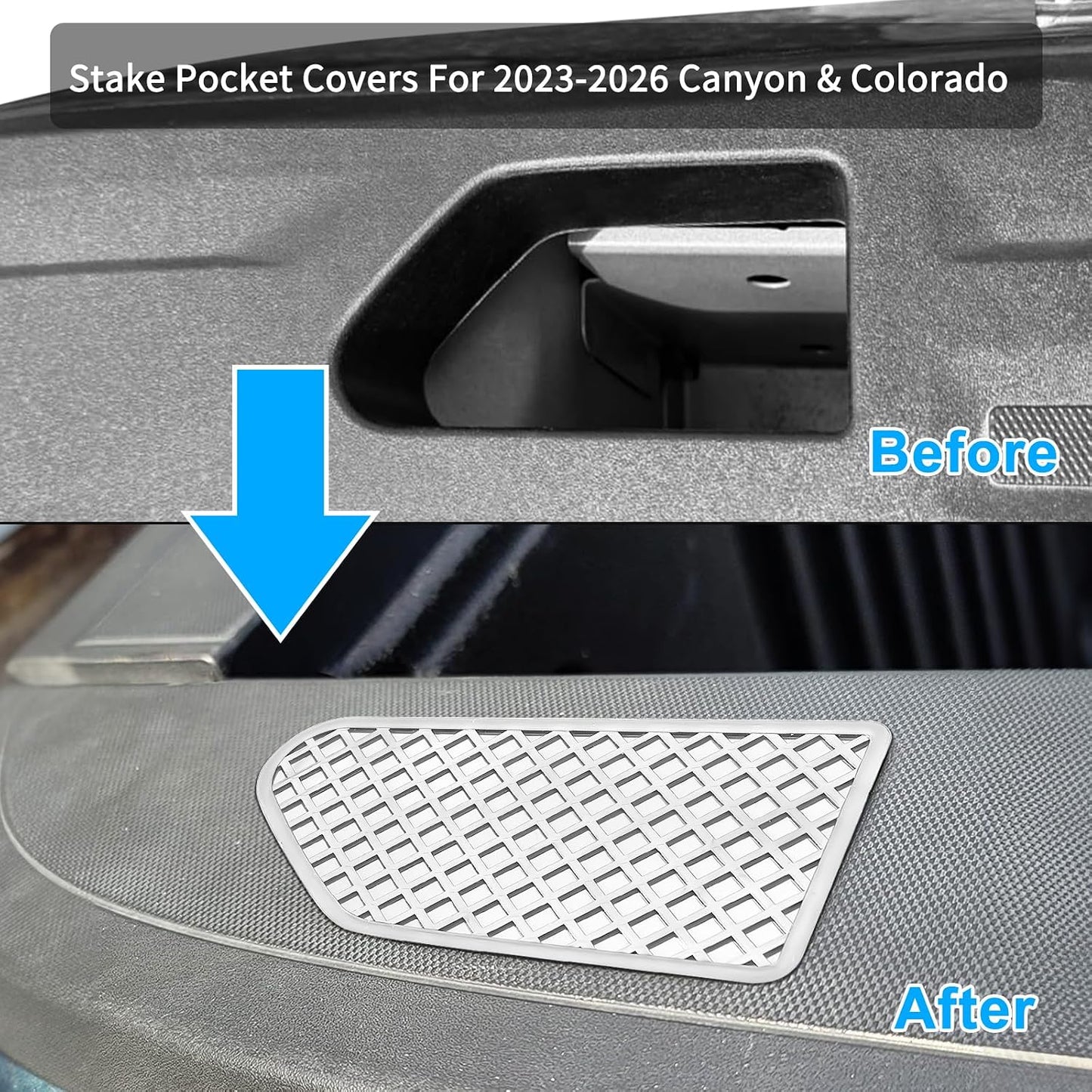 Fundas bolsillo estaca Chevy Colorado/GMC Canyon 2023