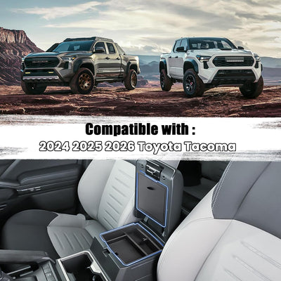 Bandeja consola central comp Toyota Tacoma 2024-26 plástico