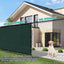 Rejilla valla privacidad 0.5x5ft malla resistente verde