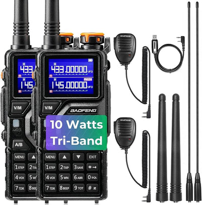 Radio bidireccional K5PLUS 10W UHF VHF 1.25M