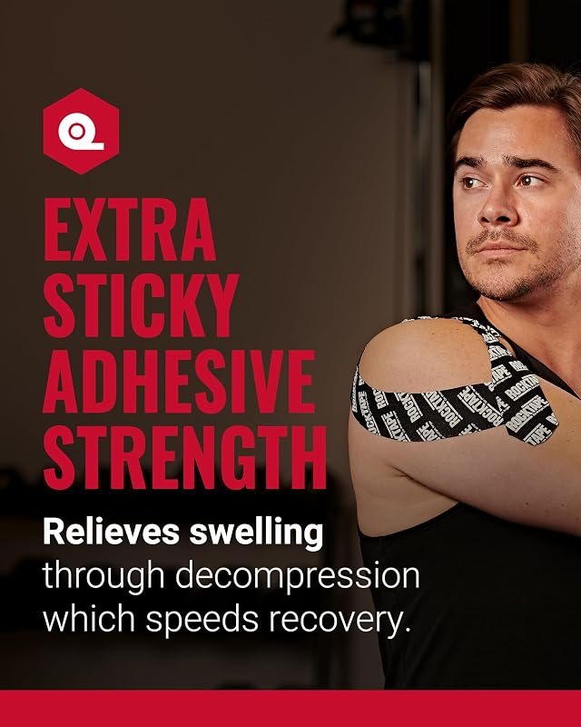 Cinta Kinesiológica Adhesiva para Alivio Muscular