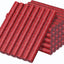 Barra pegamento termofusible rojo purpurina 48uds EVA 0.43pulg