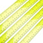 5 Reglas Plástico Transparente 12" Pack 5