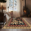 Alfombra oso navidad lavable 3x5ft antiderrap suave