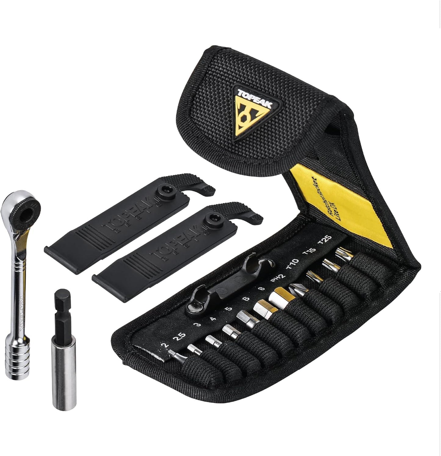 Herramienta bicicleta 16 funciones color negro con bolsa