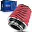 Filtro aire motor universal abrazadera 4" reutiliz.