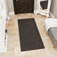 Tapete barro 2ft7x4ft antiderrap para garaje cocina patio marrón