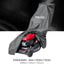 Funda cortacésped 94x19.5pulg tela 600D negro impermeable