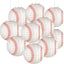 10 Linternas papel béisbol decorativas 8pulg para fiestas