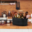 Organiz. cubiertos mango madera cajón